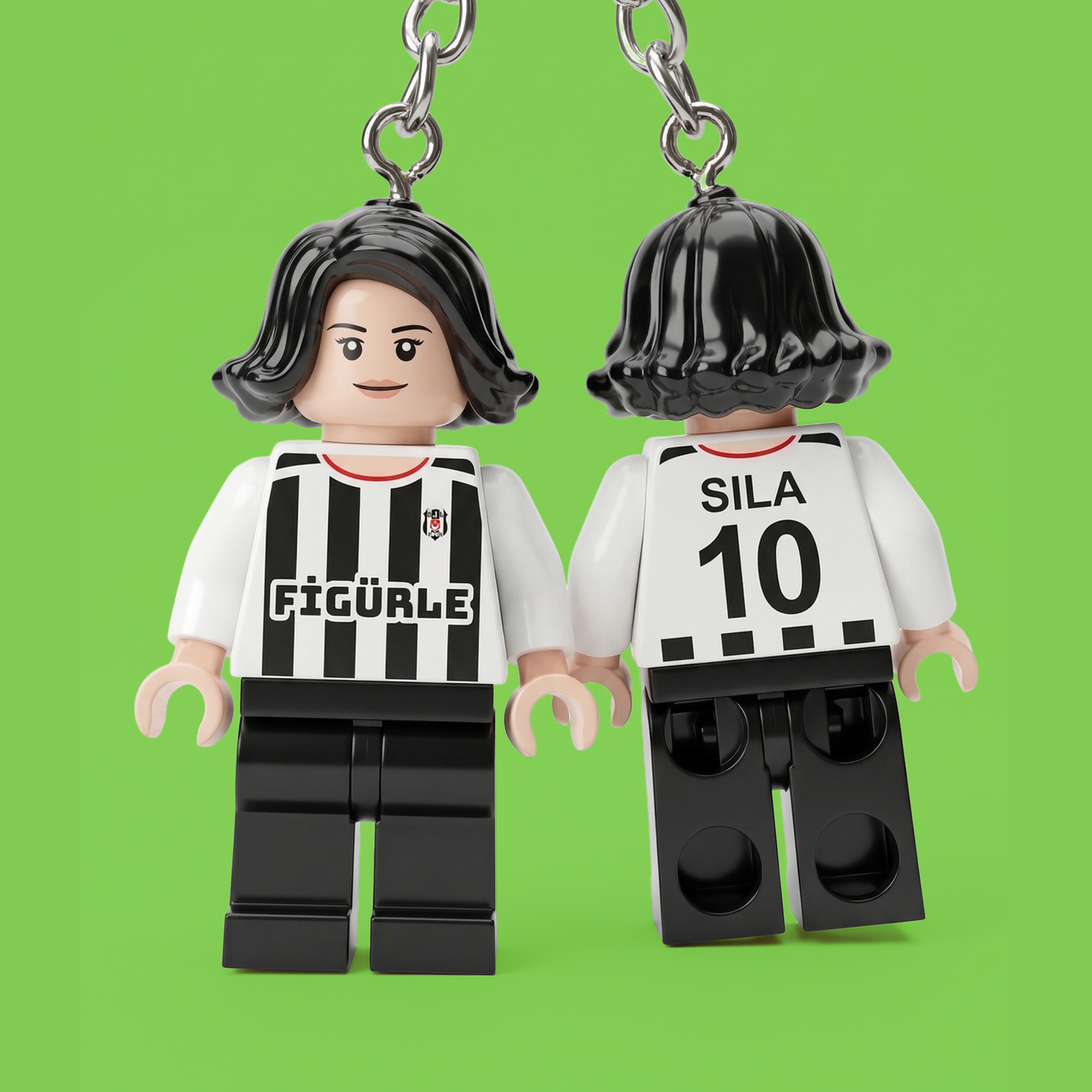Kişiye Özel Futbollu Minifigür Tekli