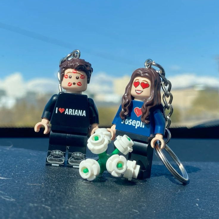 Kişiye Özel Tekli Minifigür Anahtarlık